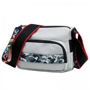 Produttore Commercio all\'ingrosso 2020 Nuova moda donna \\\\\\\\ \'s piccolo sacchetto quadrato innylon cerniera con cerniera cellulare borsa a spalla singola a spalla diagonale craversina personalizza