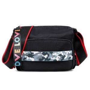 Produttore Commercio all\'ingrosso 2020 Nuova moda donna \\\\\\\\ \'s piccolo sacchetto quadrato innylon cerniera con cerniera cellulare borsa a spalla singola a spalla diagonale craversina personalizza