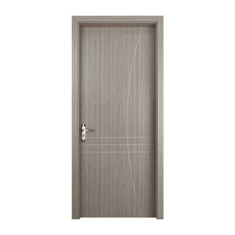 nuovo design porta in legno per interni Cina vero produttore porta principale porte in wpc porta di sicurezza