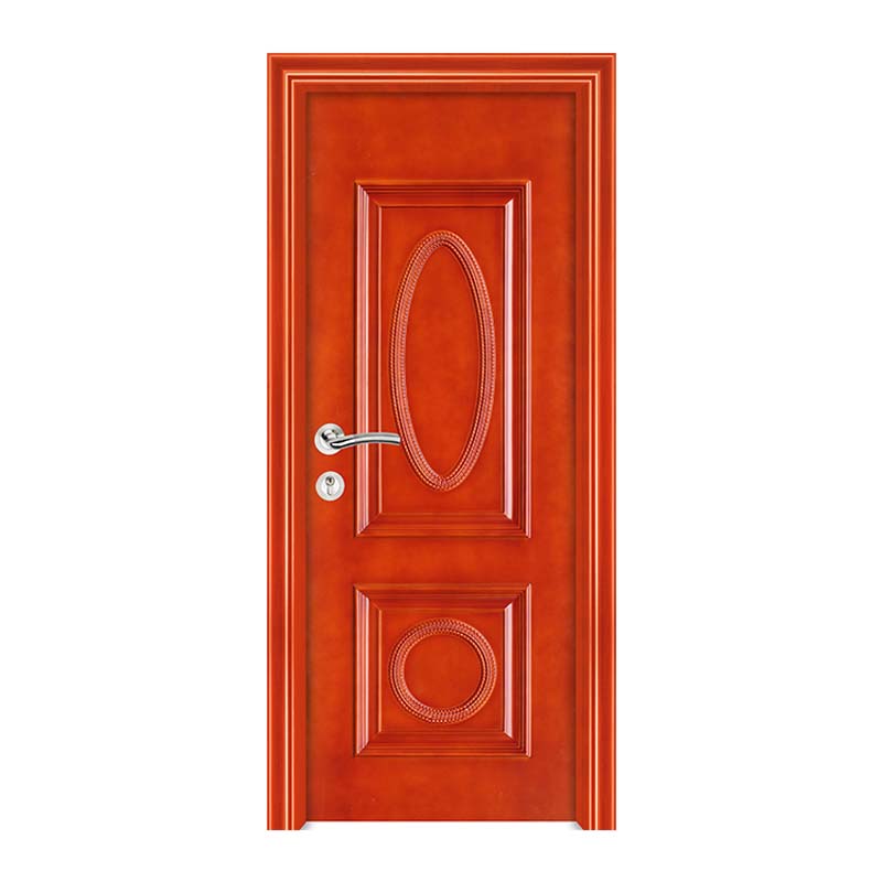 Cina wpc door skin Paint porte interne a battente in legno porte insonorizzate antimuffa con serratura