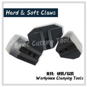 Accessori e raccordi per macchine utensili Emet \\/ Utensili per bloccaggio pezzi \\/ Artigli duri e morbidi \\/ Mandrino