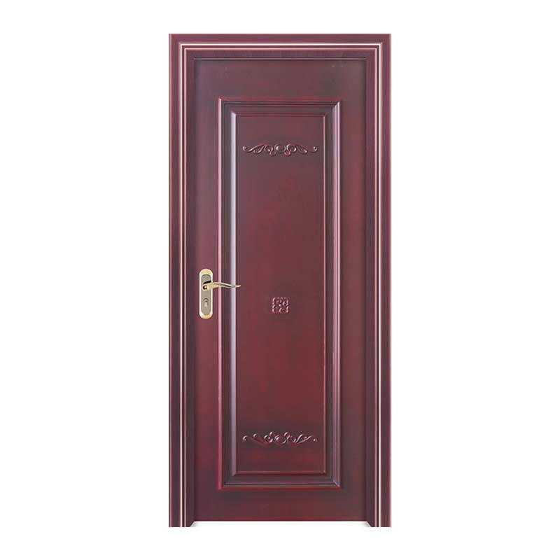 2021 Cina semplice porta in legno wpc porta esterna dipinta porta per commerciale a buon mercato