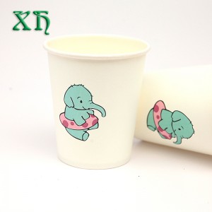 Bicchieri di carta biodegradabili da 5 once bicchiere di carta per acqua