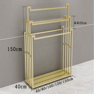 TMJ PP-564 Cina produttore all\'ingrosso design personalizzabile in oro rosa appendiabiti