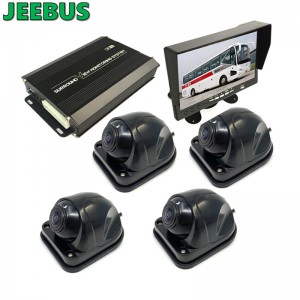 3D 1080P 360 Bus Paking Camera Car Reversing Aid Truck Telecamera a 360 gradi Sistema di sicurezza Bird View