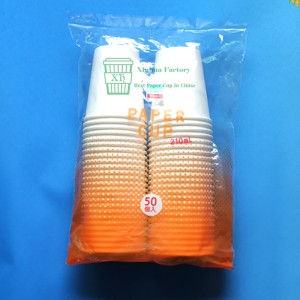 Bicchiere di carta acqua da 7 once 210 ml Mercato della cena giapponese