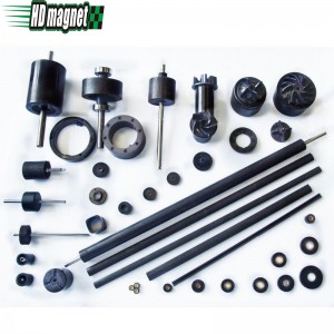 Magnete in plastica per iniezione