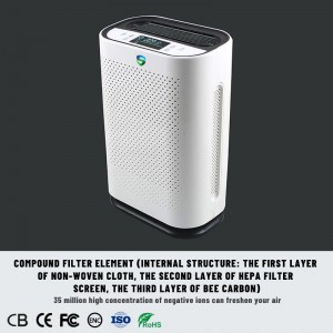 Pulitore di sterilizzazione dell\'aria potente