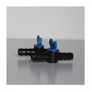 Valvola di connessione incorporata della pipa PE