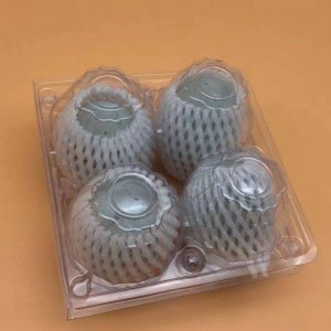 Vassoio in plastica per 4 uova