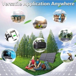 100W Sacchetti solari pieghevoli