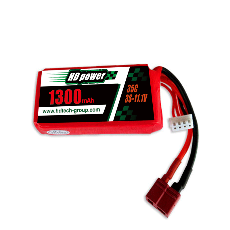 Batteria lipo HD POWER 1300mAh 35C 3S 11.1V