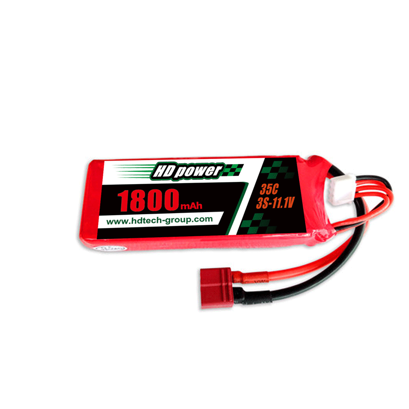 HD POWER 1800mAh 35C 3S 11.1V batteria di lipo