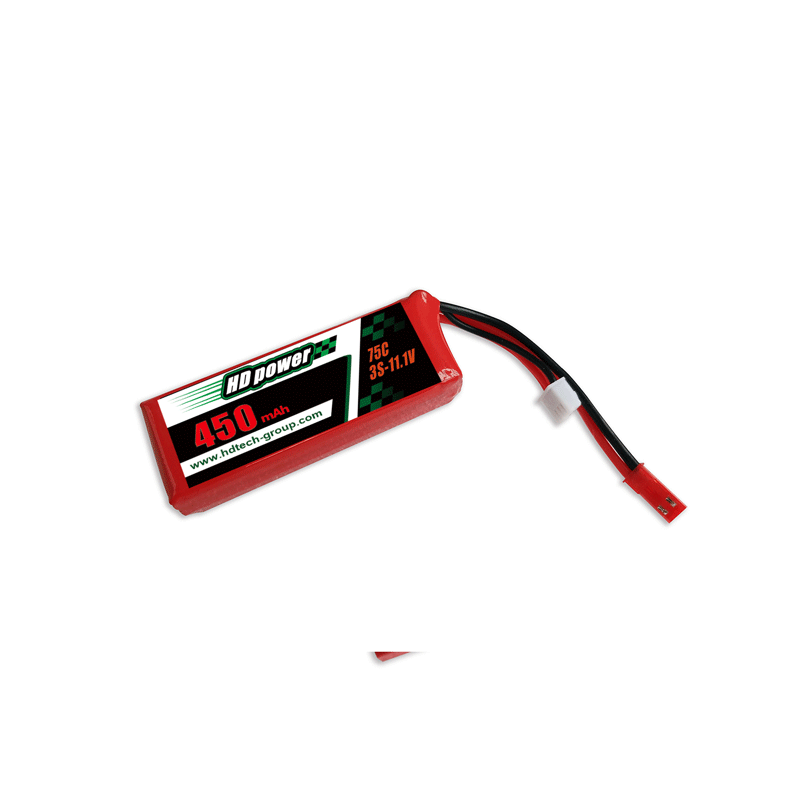 HD POWER 450mAh 75C 3S 11.1V Batteria di liposuzione FPV