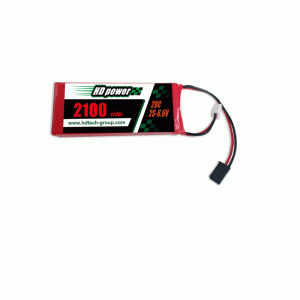 HD POWER 2100mAh 20C 2S 6.6V batteria LiFe per ricevitore&trasmettitore