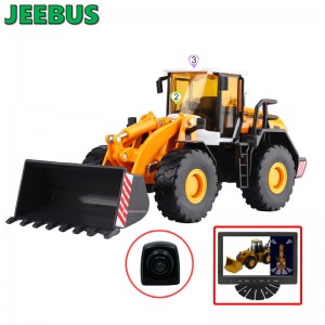 Macchine di ingegneria Veicoli Radar Sensori di parcheggio Rilevamento Sistema di monitoraggio Telecamera retromarcia con 2 sensori a ultrasuoni Display digitale