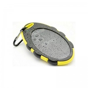 Portable Solar Power Bank 4000mAh Caricatore portatile di energia solare Doppie porte USB