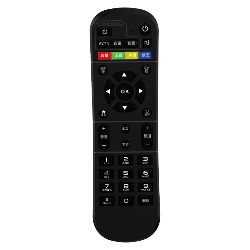Telecomando universale TV di fabbrica OEM nuovo design di alta qualità facile controllo per TV \/ decoder