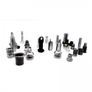 Parti stampate a freddo in metallo OEM Componenti di forgiatura in acciaio di alluminio a freddo a caldo di alta qualità