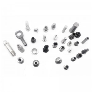 Parti stampate a freddo in metallo OEM Componenti di forgiatura in acciaio di alluminio a freddo a caldo di alta qualità