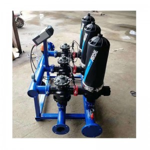 sistema di filtraggio autolavaggio a disco di irrigazione a goccia