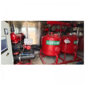 filtro a sabbia per irrigazione a goccia