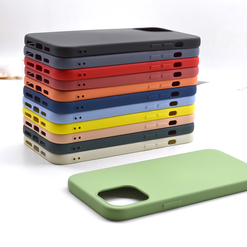 Custodia per telefono liquido in silicone color arcobaleno nuovo arrivo per iPhone 11 Pro Max X XS XR 6 6 Plus 6S 7 8 Custodia protettiva per telefono cellulare