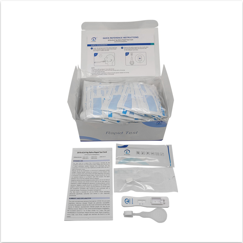 Il V-CHEK™2019-nCoV Ag Rapid Test Kit (Immunocromatografia)