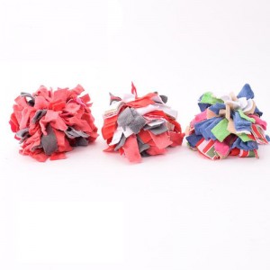 Palla giocattolo in tessuto