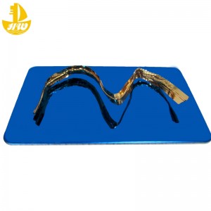 Pannello specchio in acciaio inoxn. 1