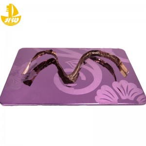 Pannello specchio in acciaio inoxn. 2