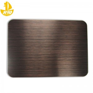 Placcato rame spazzolaton. 1