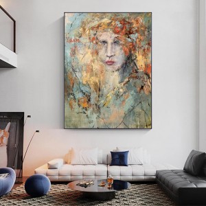 3D opere d\'arte fotogramma immagine casa astratta arte disegno decorazione della pittura a mano muro arte figura olio tela