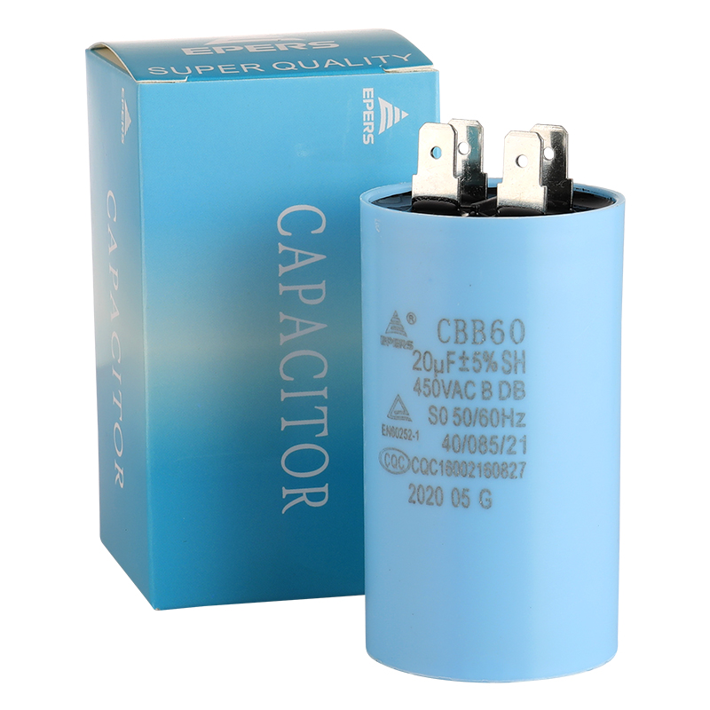 Condensatore CBB60 450 V 20UF 40/85/21 B CQC per condizionatore d'aria e frigorifero