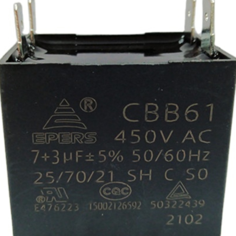 nuovo prodotto 7+3uf 450V 25/70/21 SH C S0 cbb61 condensatore
