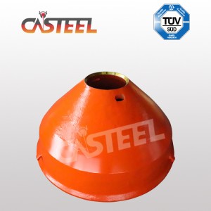 ALTA PRESTAZIONI HP200, fodera del ciotola del frantoio del cono HP300, del mantello e dell\'anello concavo