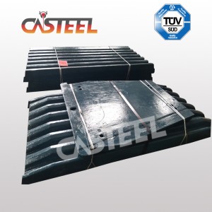 Sandvik CJ411 (JM1211) CJ412 CJ612, CJ615 Piastre per mascelle