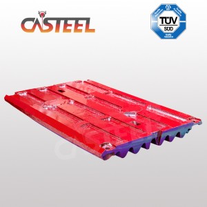 Telsmith H2238, H2550, H3244, H3450, H4448, H3450, H4448, H5060, H3042, H3255, H3648, H3255, H3858 Parti del frantoio della mascella