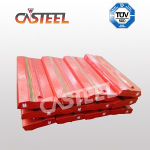 Master in gomma RM50, RM60, RM80, RM120 Grusher Grors Bar, Blow Bar High Chrome, Matient e Inserti in ceramica