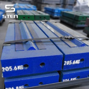 McColsky I54 High Chrome Blow Bar con inserti in ceramica