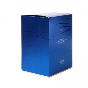 Skincare personalizzato Prodotti cosmetici Scatole di carta Box Packaging Tuck Top Auto Bottom