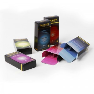 Scatole terminali a pieghe da stampa in carta personalizzata in fabbrica