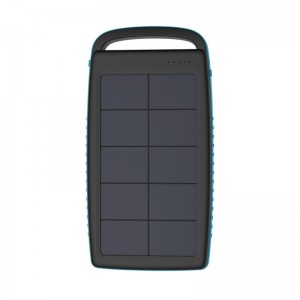 Amazon Impermeabile Dual Solar Outdoor Car Caricabatterie portatile Power Bank per escursioni e viaggi