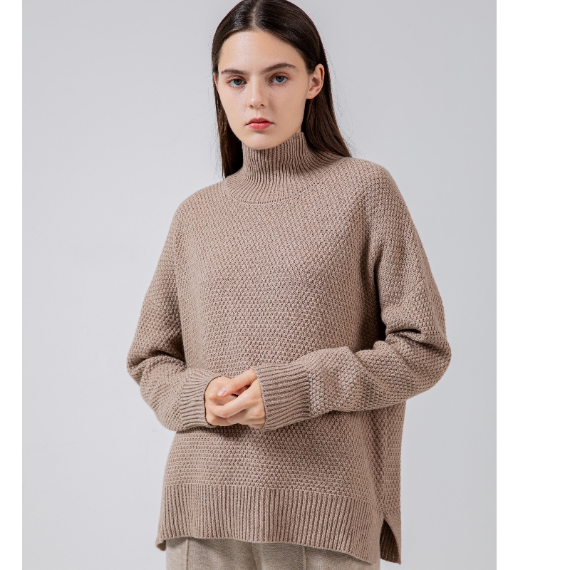 Maglione australiano, semplice, semplice, casual ed elegante in lana australiano che va con tutto 65001#