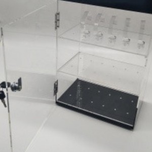 Esposizione dell\'orologio acrilico