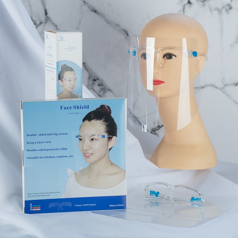 Occhiali protettivi in ​​plastica personalizzati per dispositivi di sicurezza all'ingrosso in Cina
