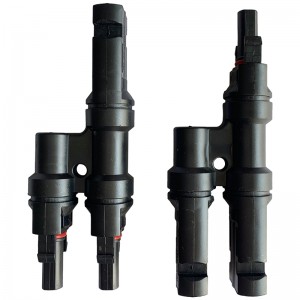 Connettore fotovoltaico multiplo con connettore solare da 2 to1 connettore solare per collegamento del pannello solare Connettore maschio e femmina