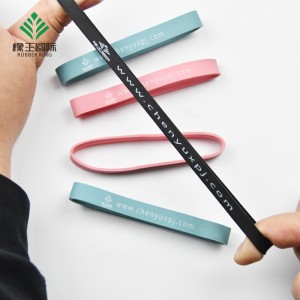 Produttori di origini Bande di gomma stampate personalizzate pubblicitarie