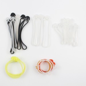 Il produttore produce e vende elastici a forma di gancio e può personalizzare elastici in gommanaturale