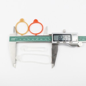 Il produttore produce e vende elastici a forma di gancio e può personalizzare elastici in gommanaturale